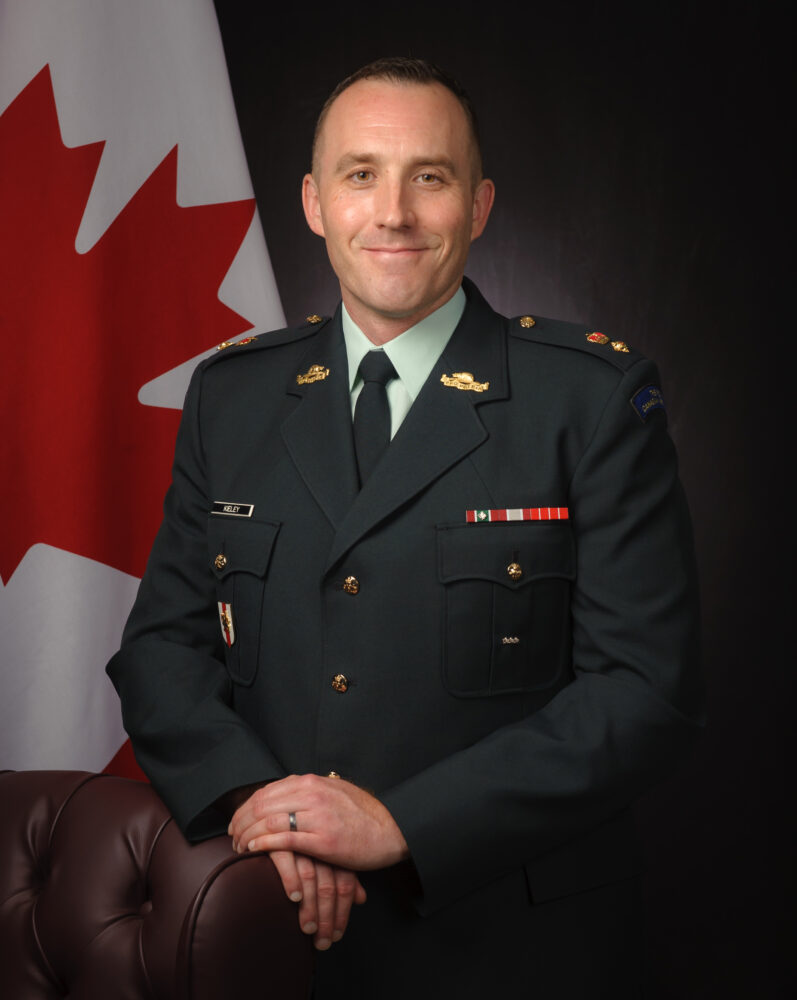 Portrait officiel de : Lieutenant-colonel Marc Kieley